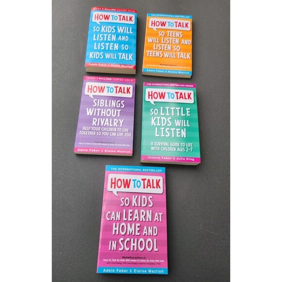 Lot of 5 How to Talk Siblings, So Little Kids, So Kids, So Teens Paperback Books - Picture 1 of 8